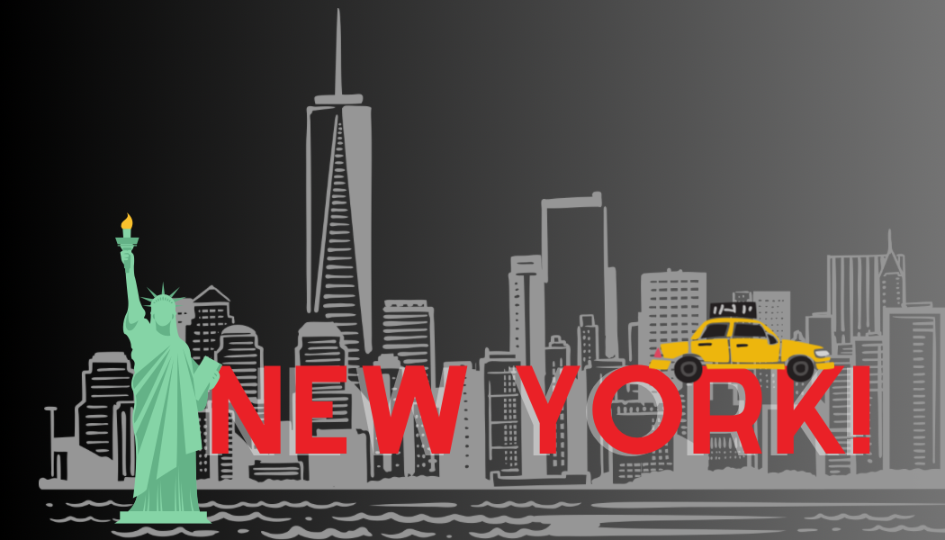 NEW YORK, NEW YORK Luggage Tag