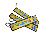 URUGUAY LUGGAGE TAG-KEY CHAIN