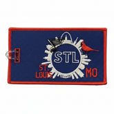 BLUE STL Luggage Tag