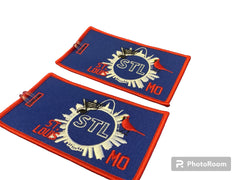 BLUE STL Luggage Tag