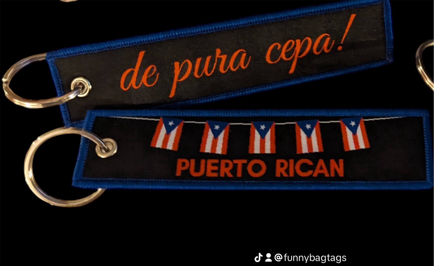 PUERTO RICAN Luggage Tag