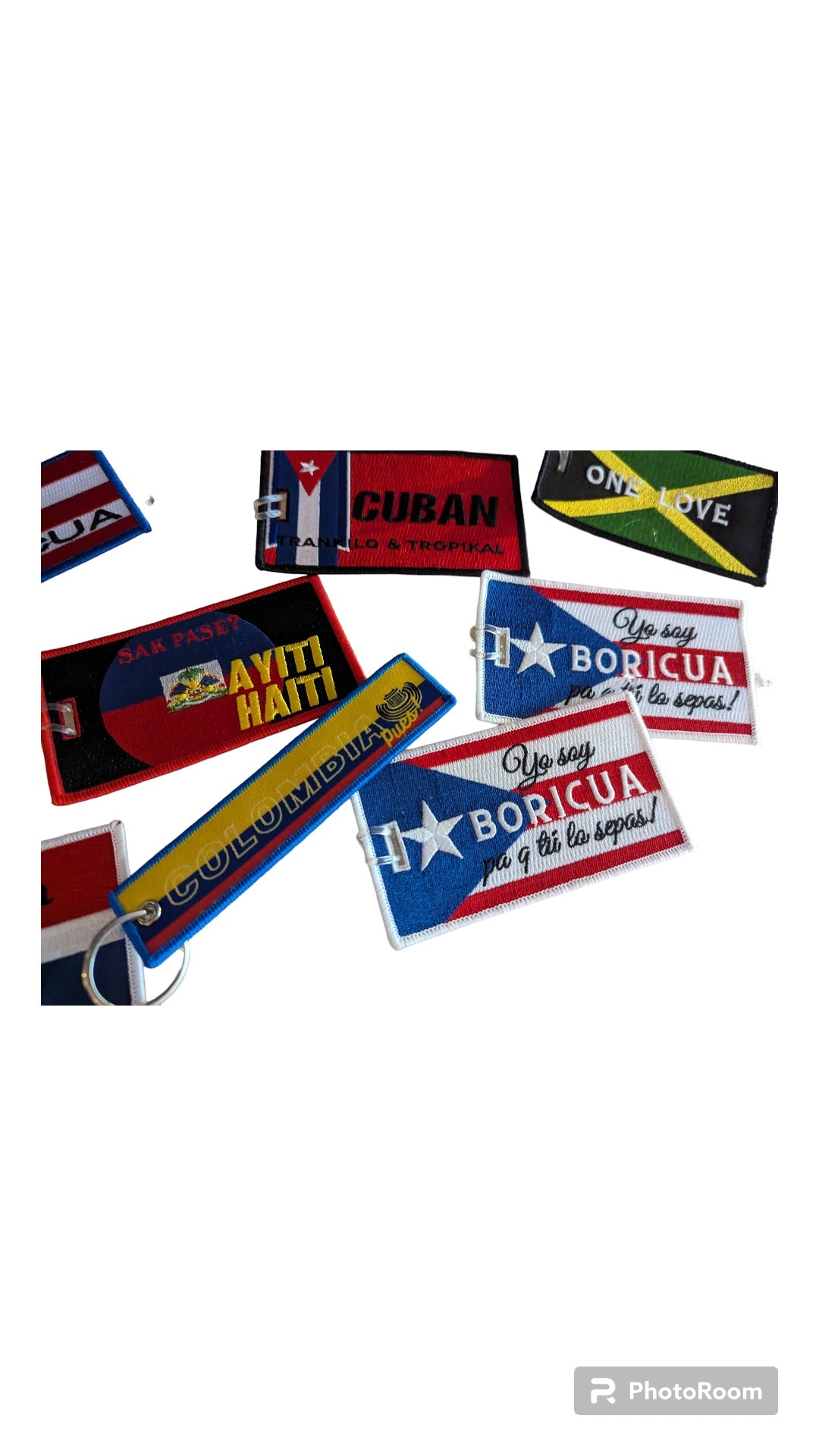 Colombia Pues! Luggage Tag. Key Ring