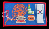 Korea Luggage tags