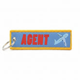 Agent Luggage Luggage Tag. Key Chain