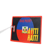 HAITI Flag Luggage Tag