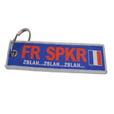 FRENCH SPKKRR Luggage Tag