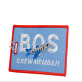 BOS CREW Membah luggage Tag