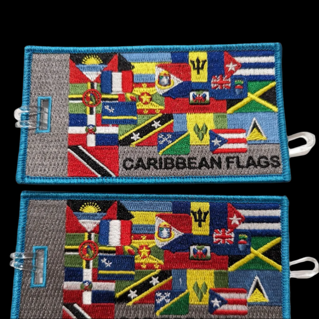 Caribbean Flags Luggage Tags