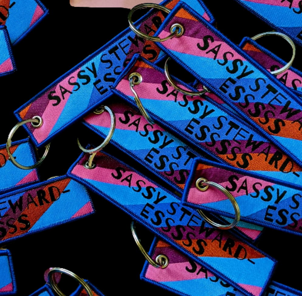 SASSY STEWARD....ESSESSSS Luggage Tag