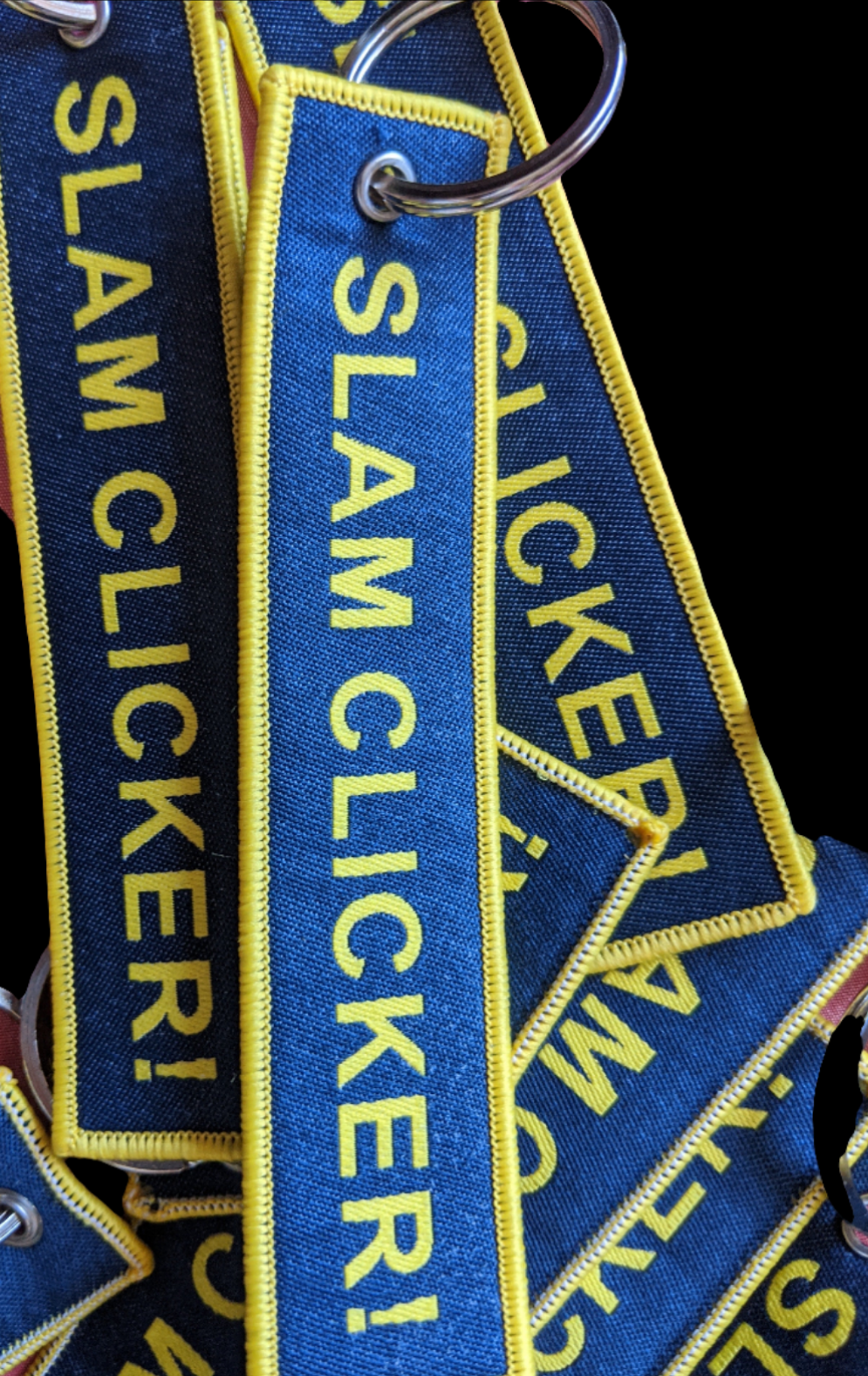 SLAM CLICKER keychain Luggage Tag