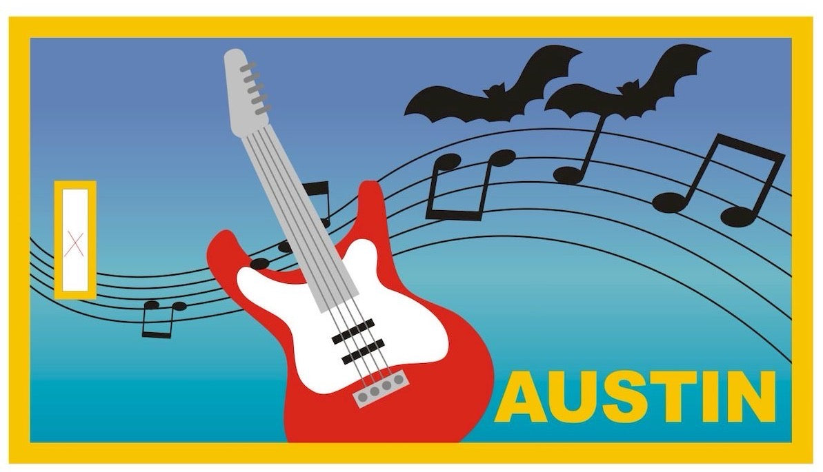 AUSTIN Luggage Tag