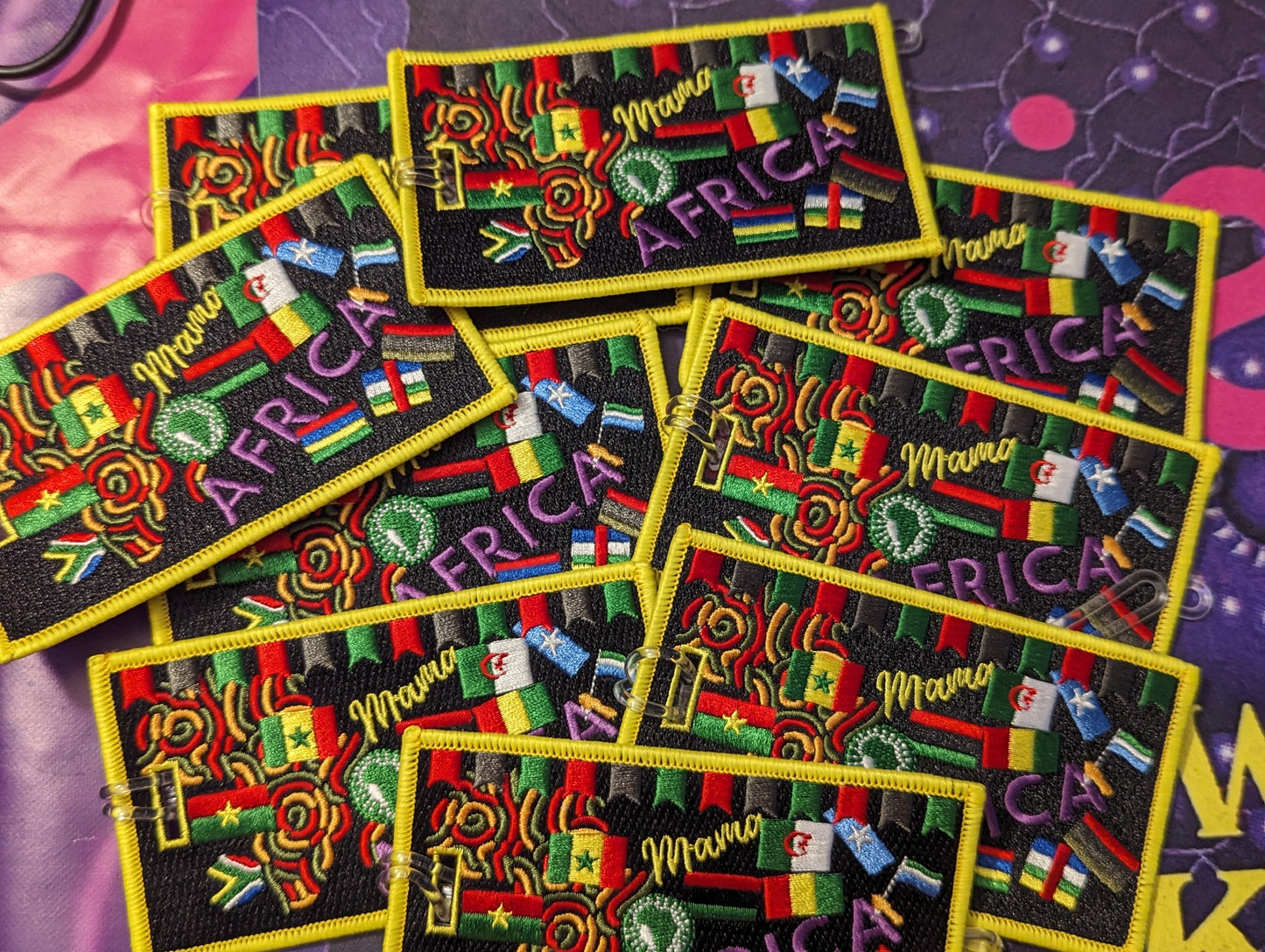 Mama África Luggage tags
