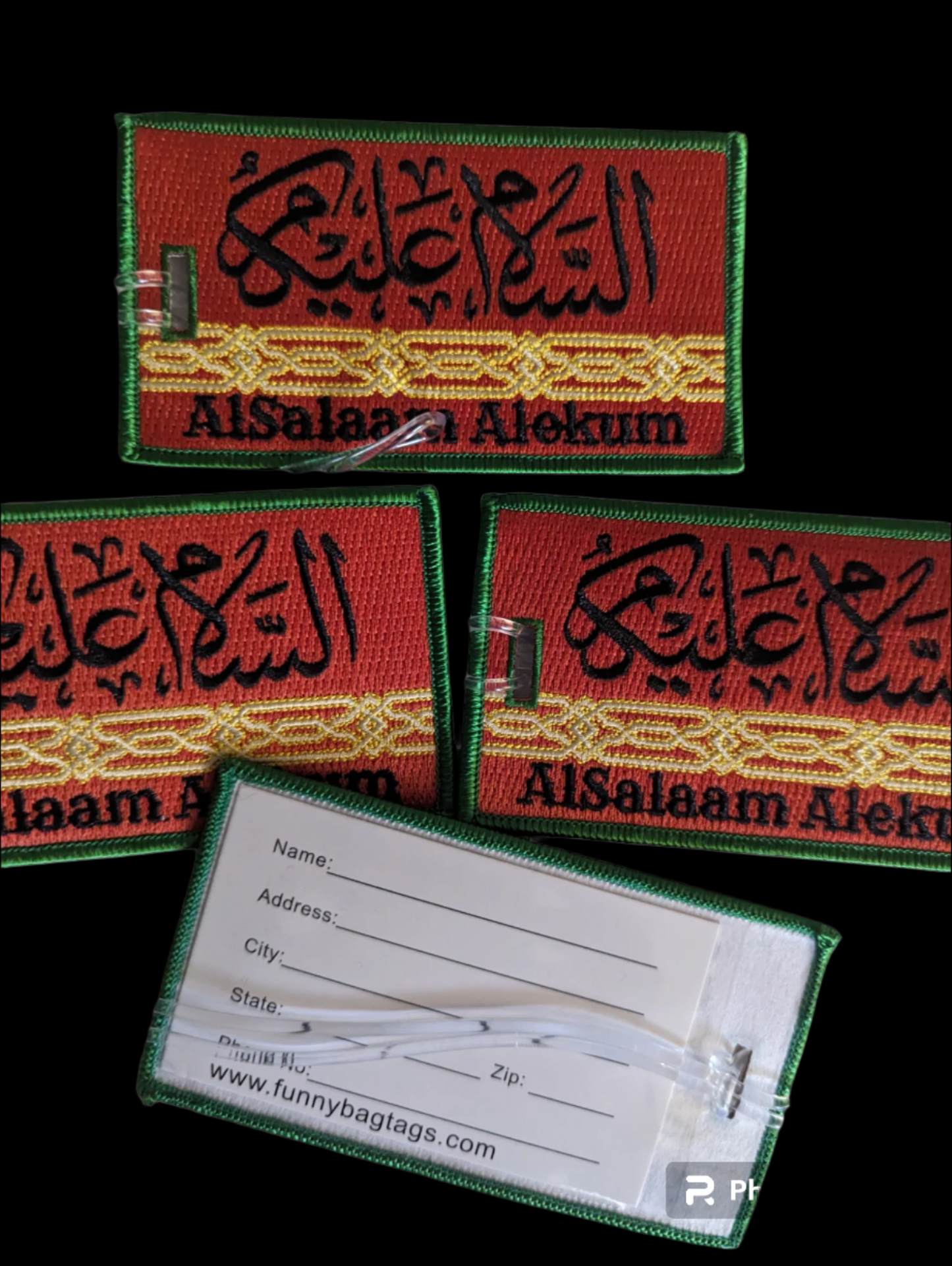 AL SALAAM ALEKUM Luggage Tags