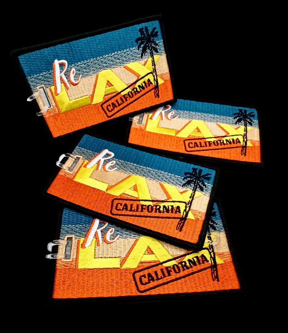 RE LAX Luggage Tag