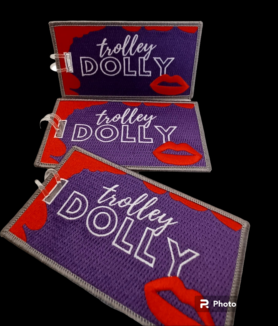 “TROLLEY DOLLY” Luggage tag