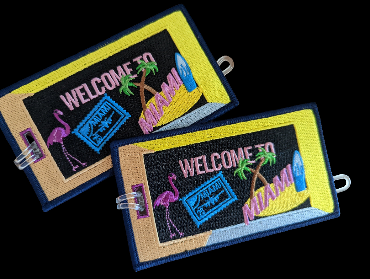 Welcome to Miami Luggage Tag