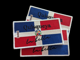 Quisqueya La Bella! DR Flag Luggage Tag
