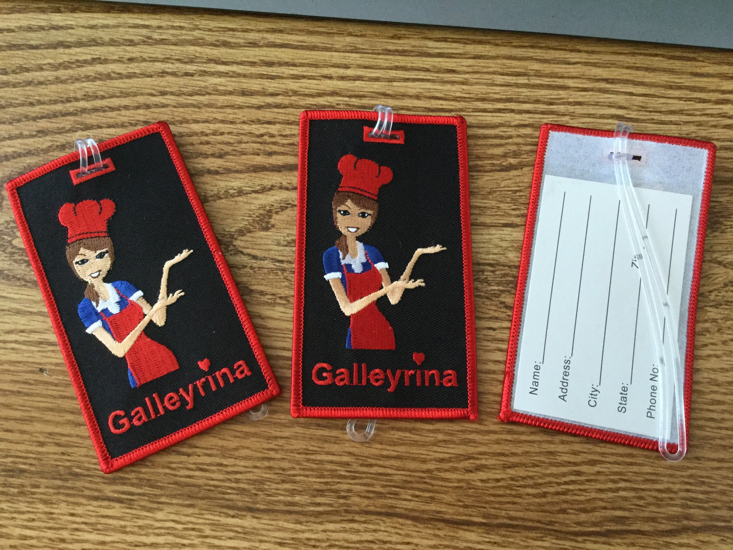 GALLEYRINA Luggage Tag