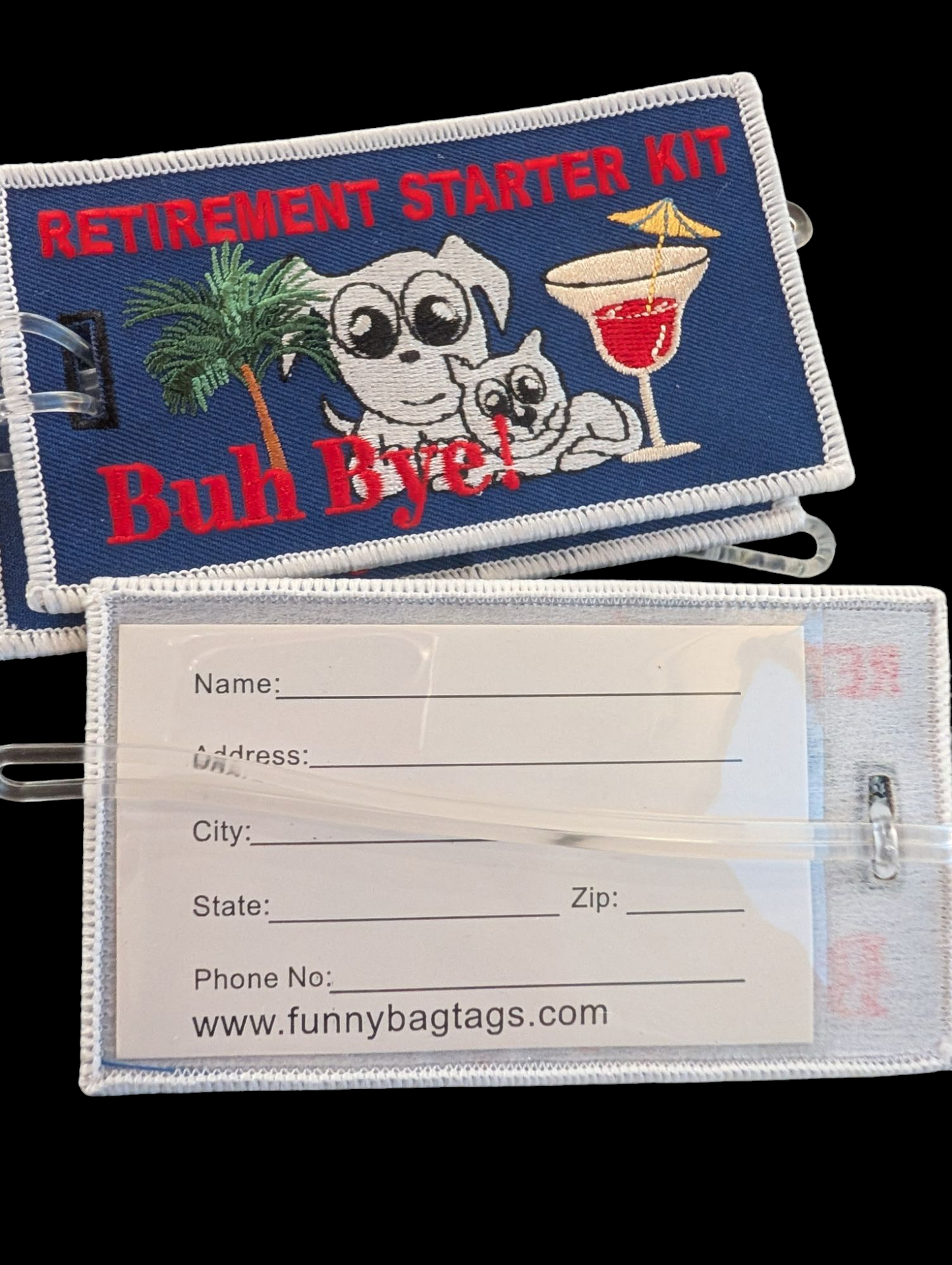 RETIREMENT STARTER KIT Luggage Tag