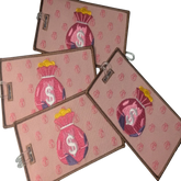 MONEY! Luggage tags
