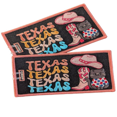 Texas Texas Texas luggage tag