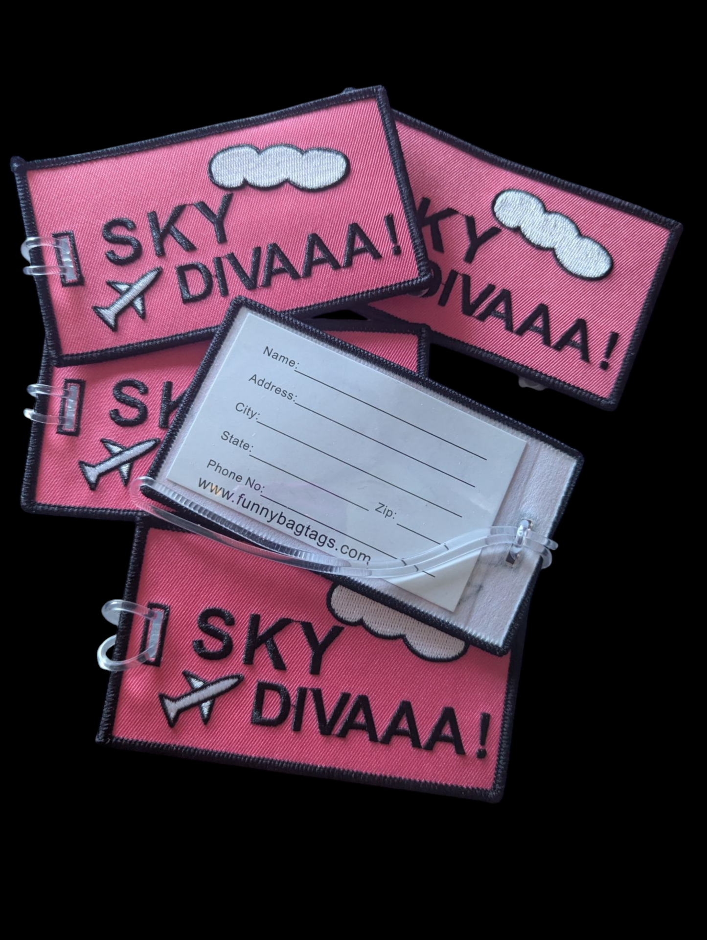 SKY DIVAAA!💕 Luggage Tag