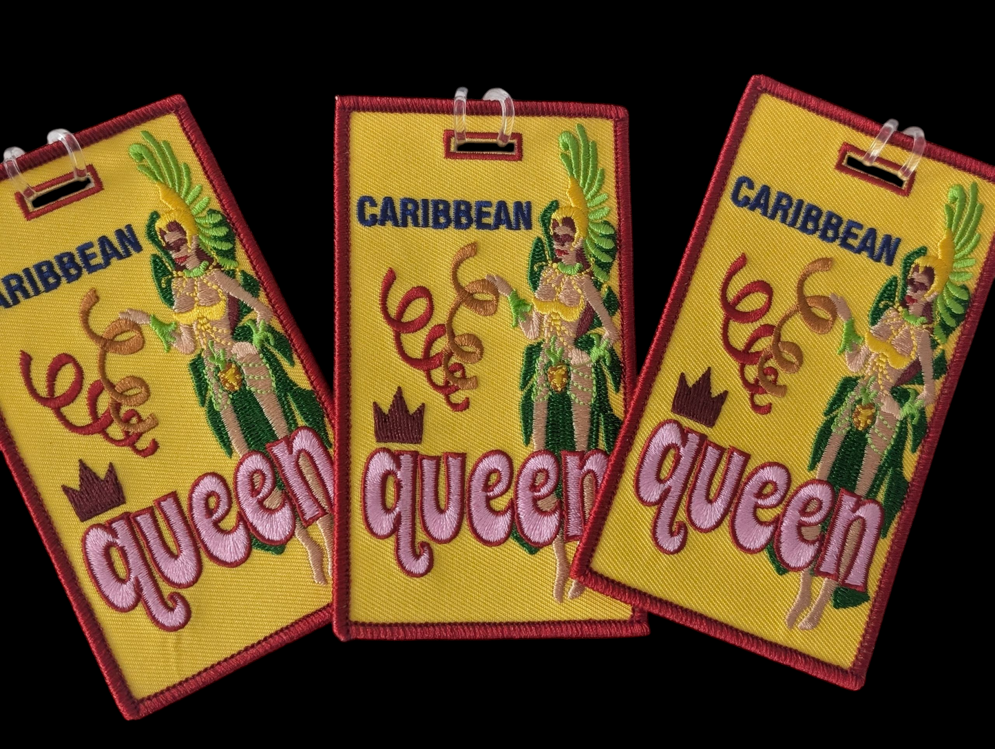 Caribbean Queen 👑 Luggage Tags