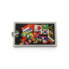 Asia Flags Luggage tags