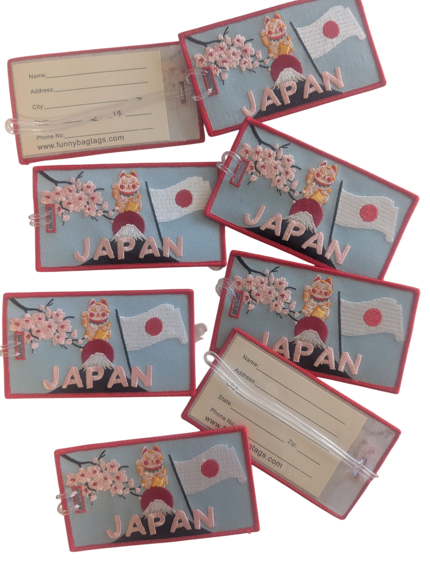 JAPAN Luggages Tags