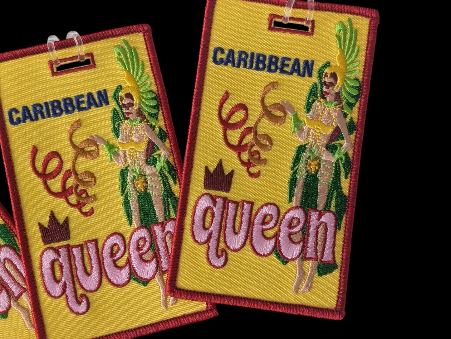 Caribbean Queen 👑 Luggage Tags