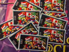 Asia Flags Luggage tags