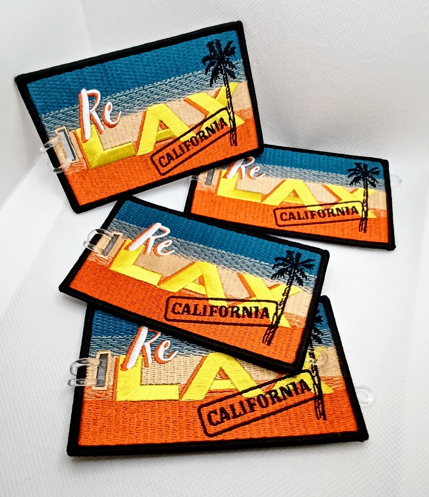 RE LAX Luggage Tag