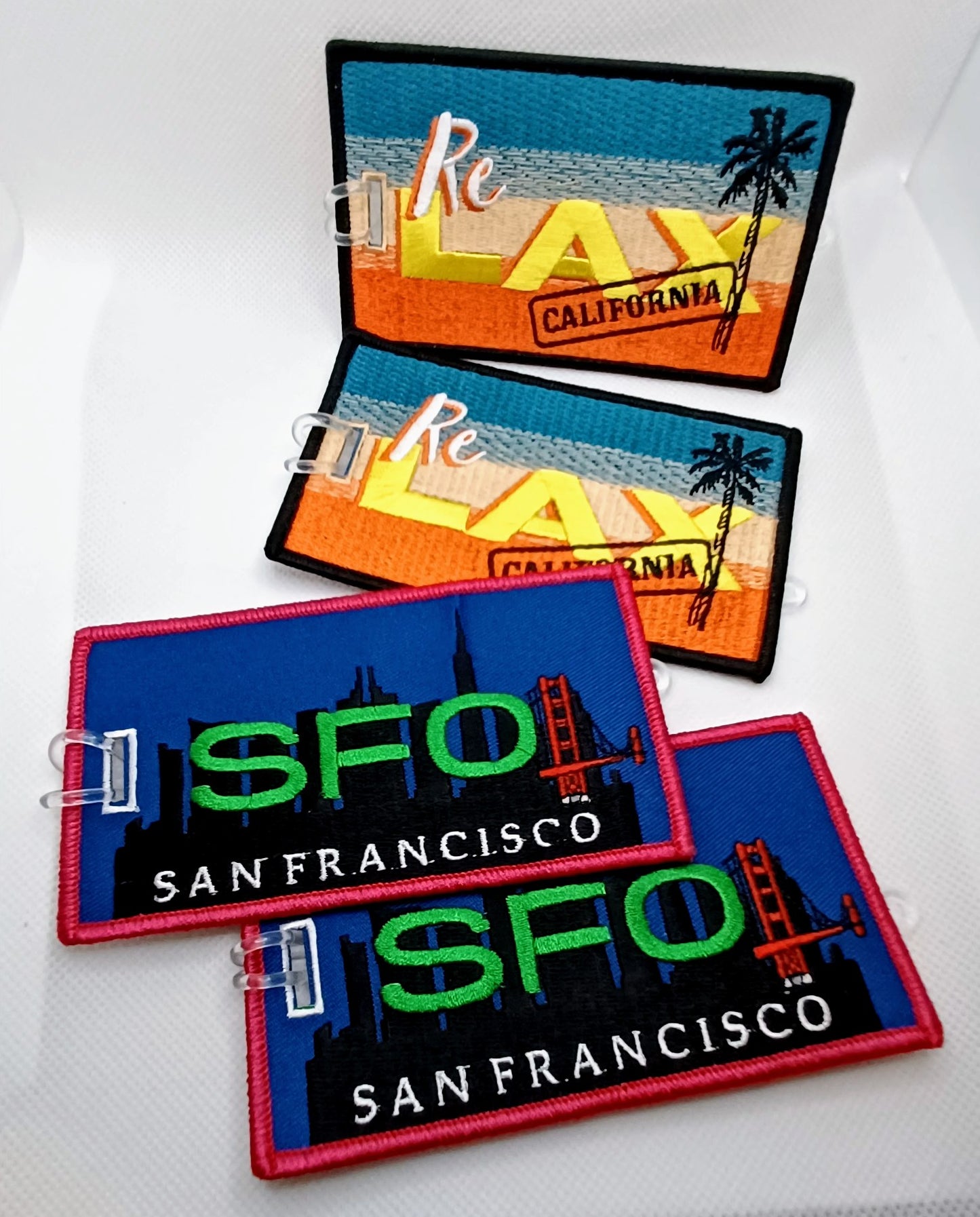 RE LAX Luggage Tag
