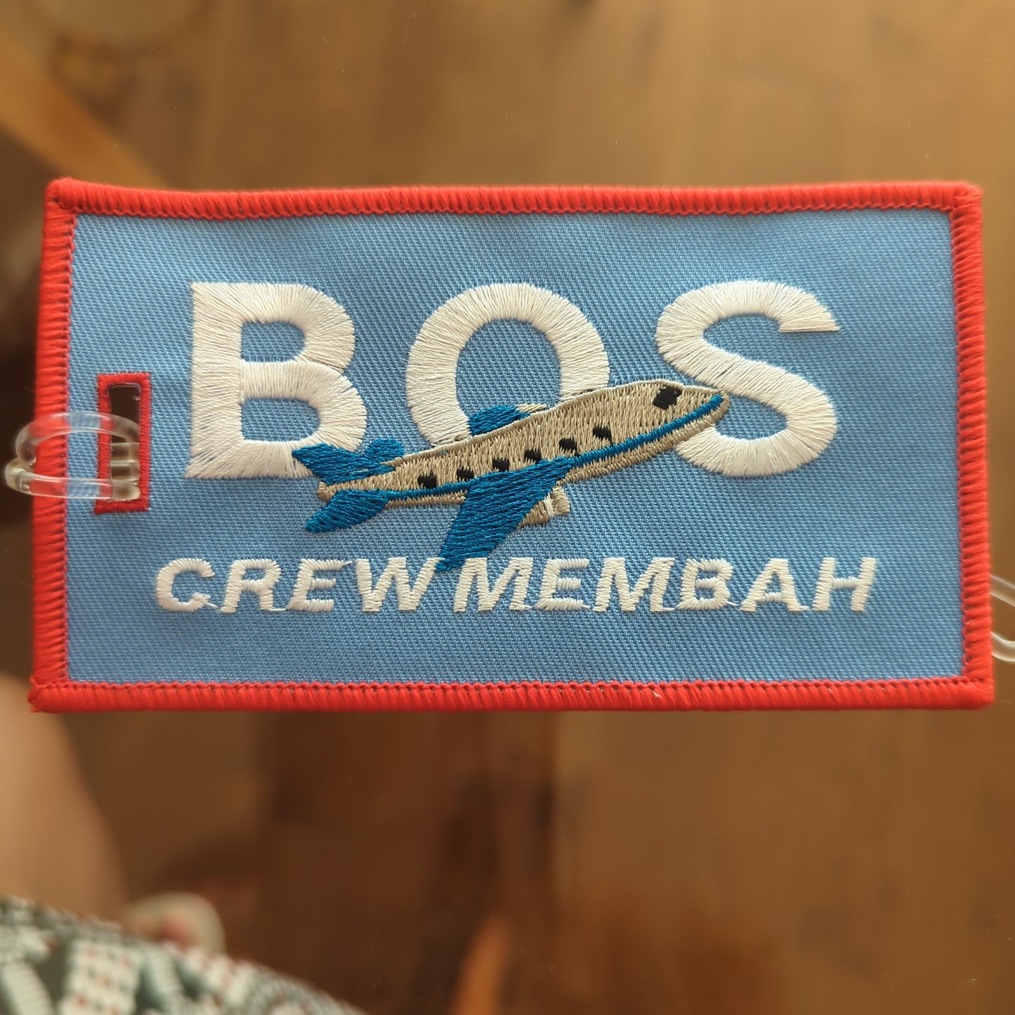 BOS CREW Membah luggage Tag