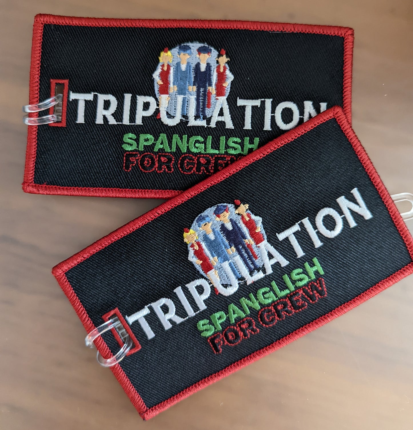 Tripulation! Spanglish for CREW