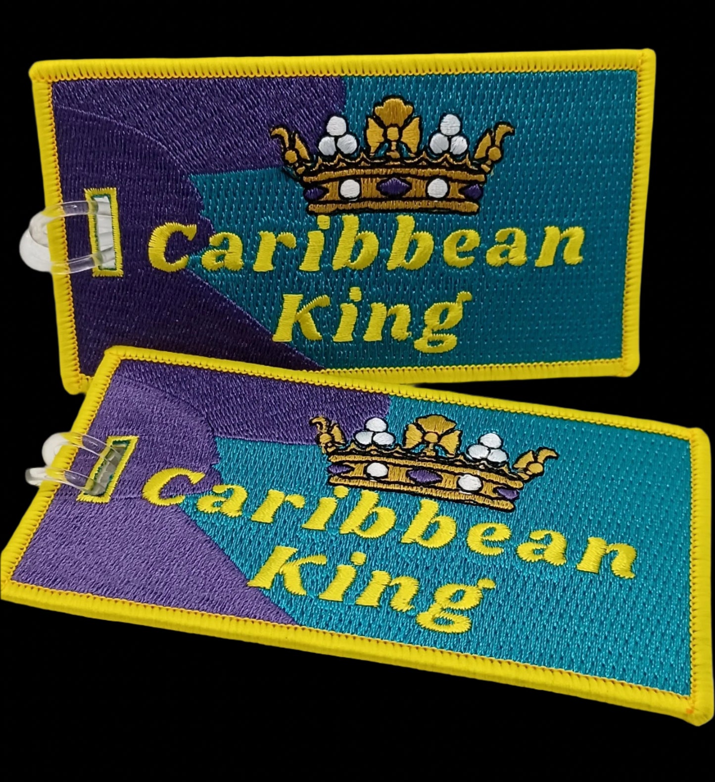 Caribbean King Luggage Tag