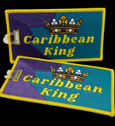 Caribbean King Luggage Tag
