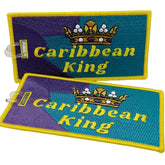 Caribbean King Luggage Tag