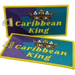 Caribbean King Luggage Tag