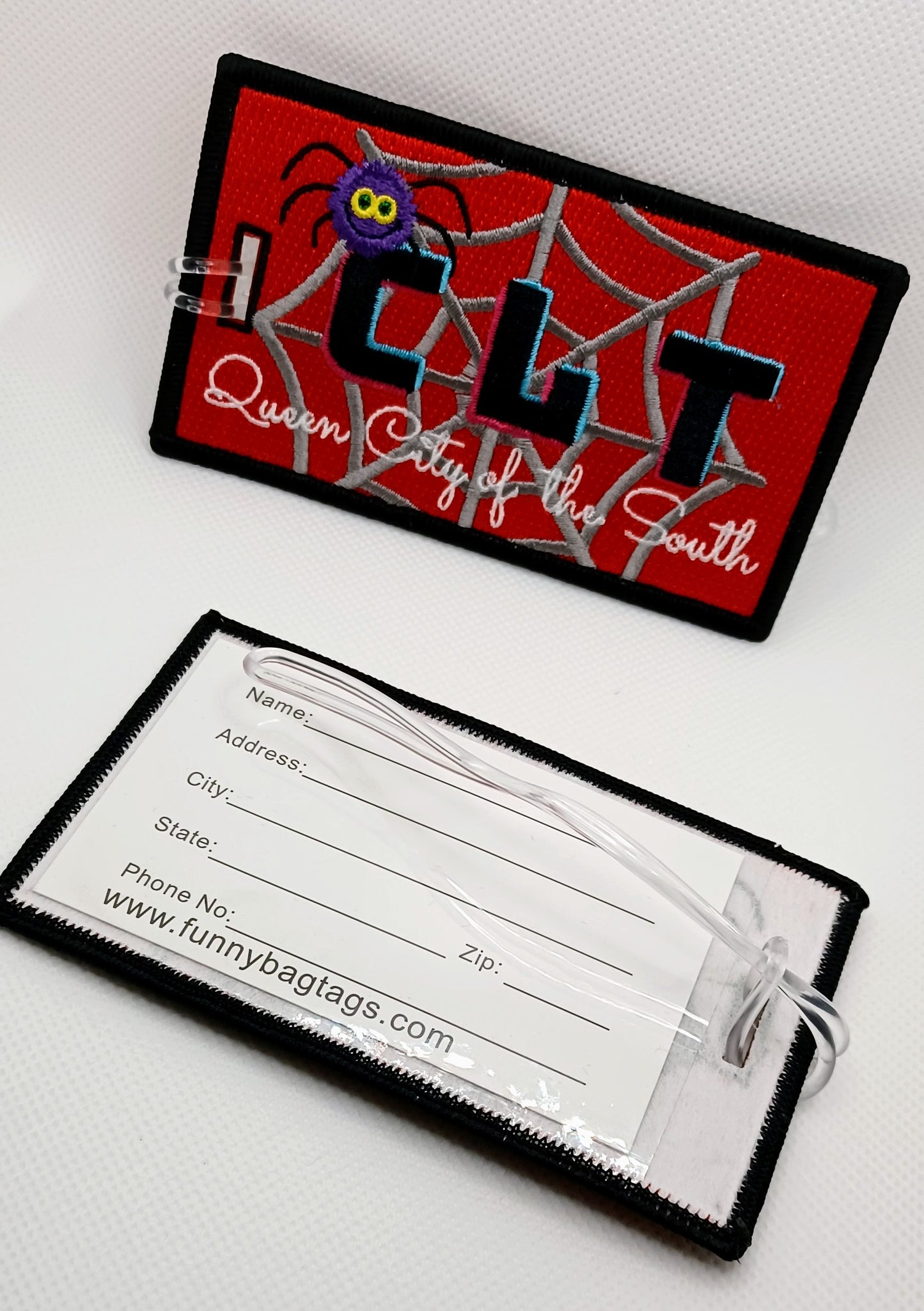 CLT Charlotte Luggage Tag