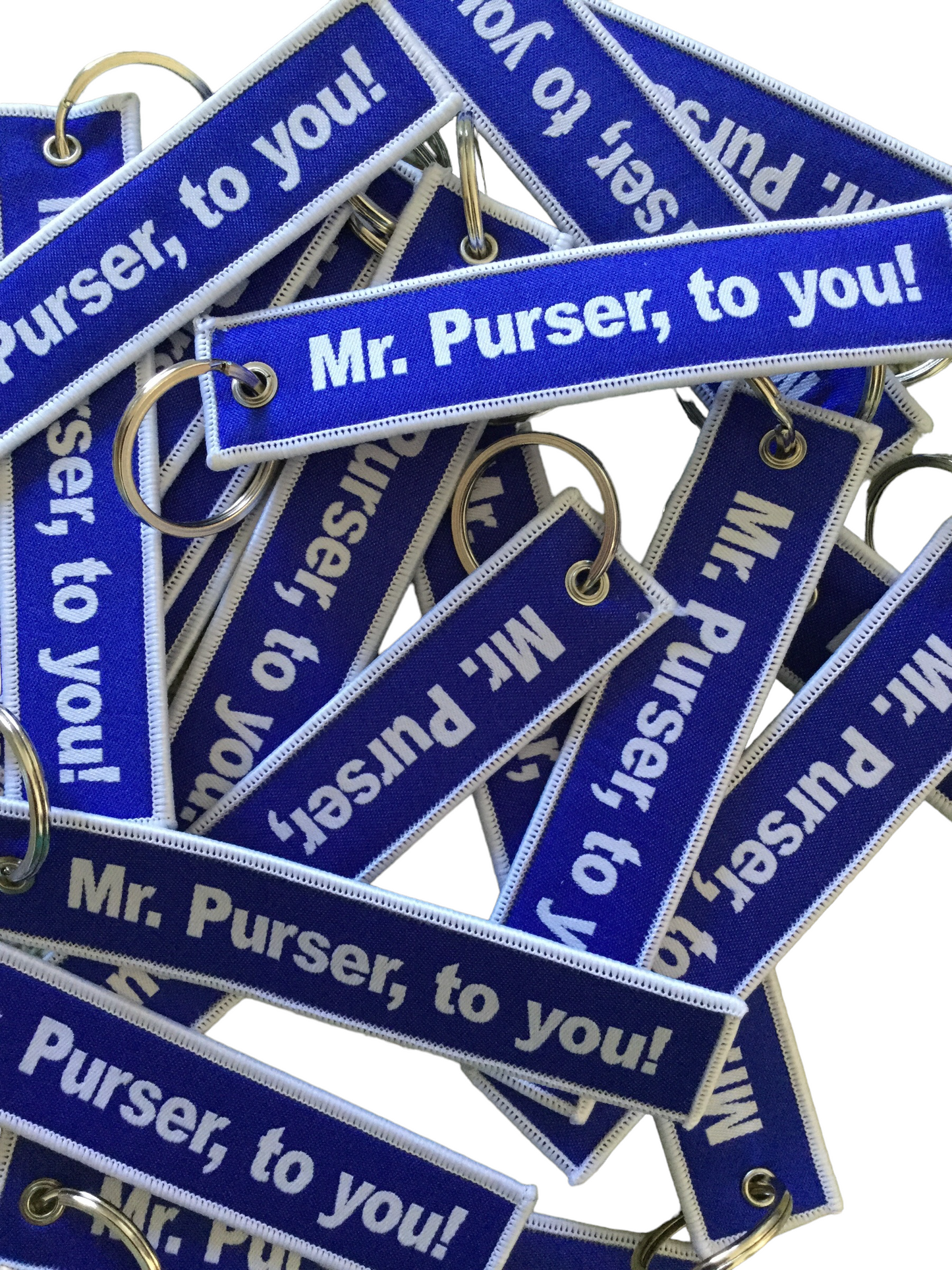 Mr PURSER, to you! Luggage Tag