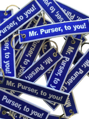Mr PURSER, to you! Luggage Tag