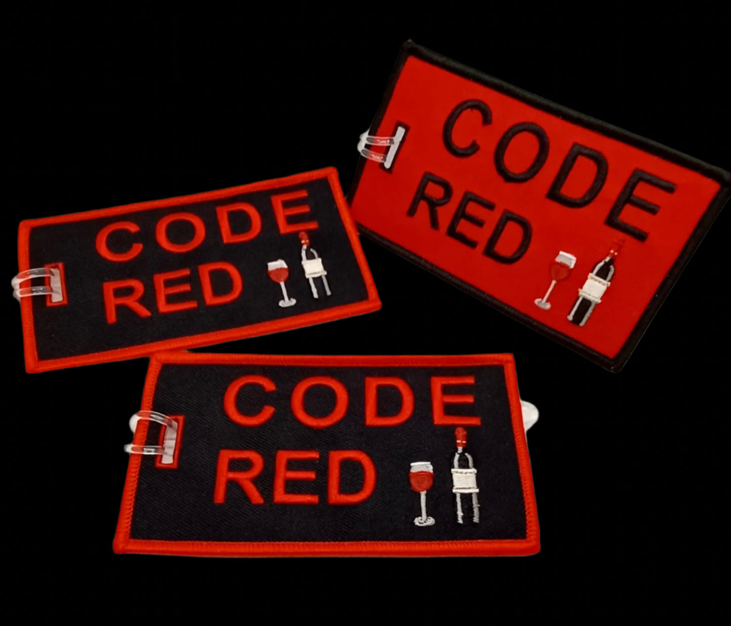 CODE RED Luggage Tag