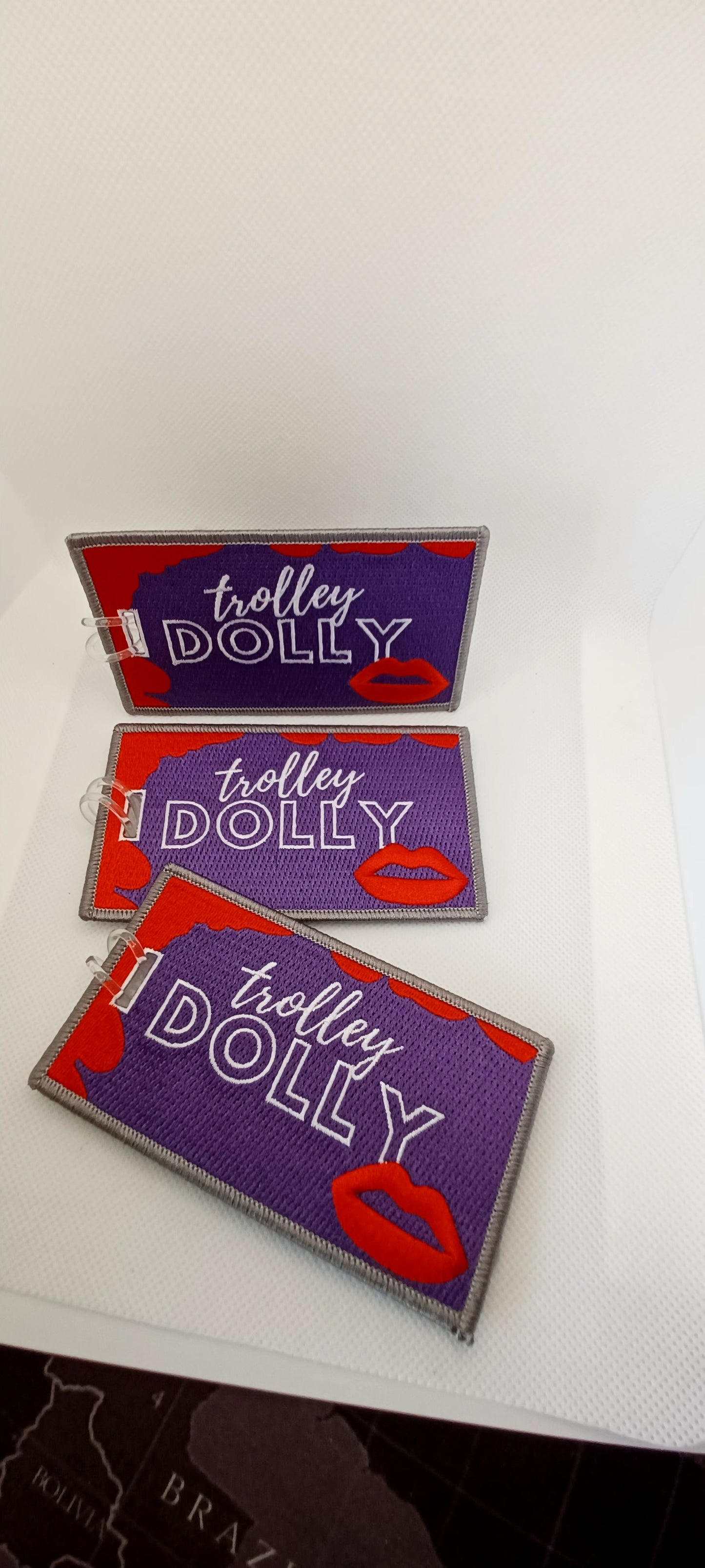 “TROLLEY DOLLY” Luggage tag