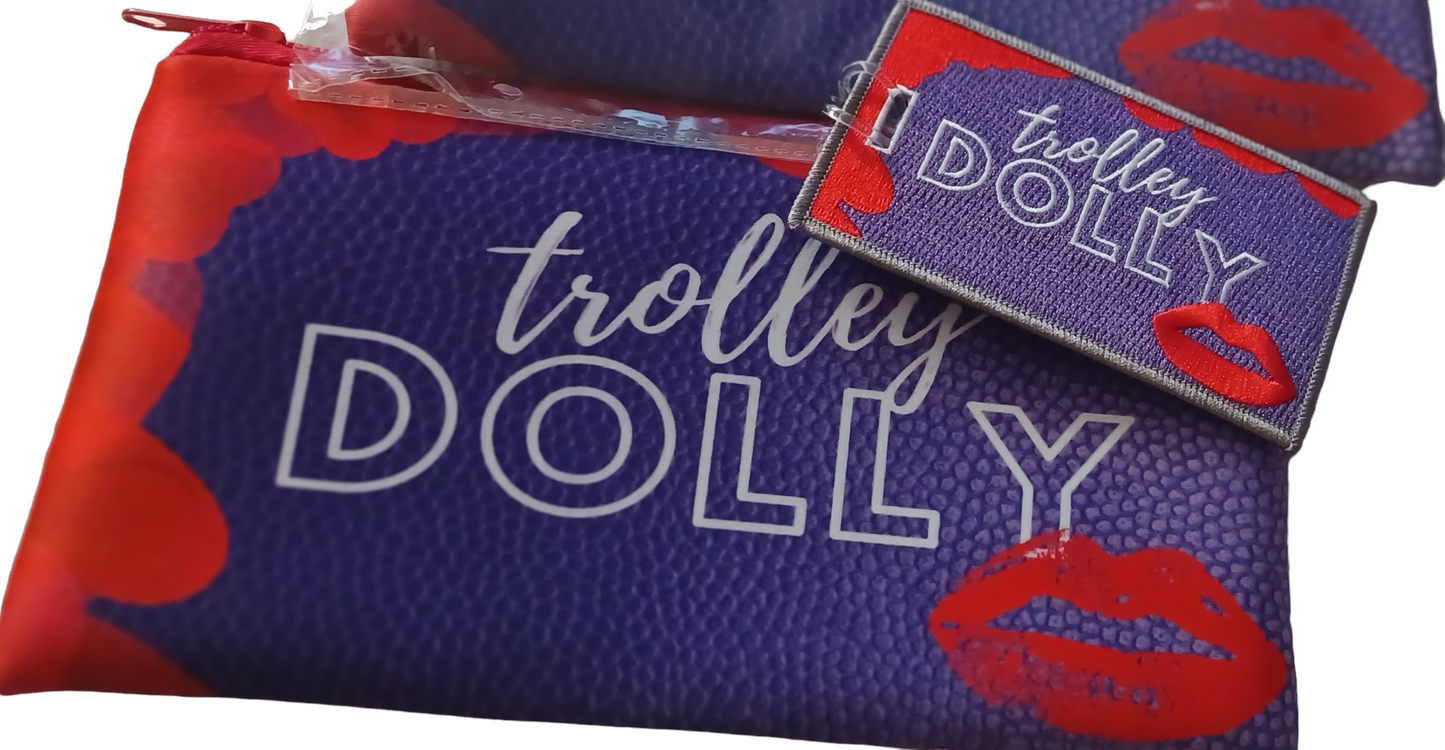 “Trolley Dolly” Zipper Bag