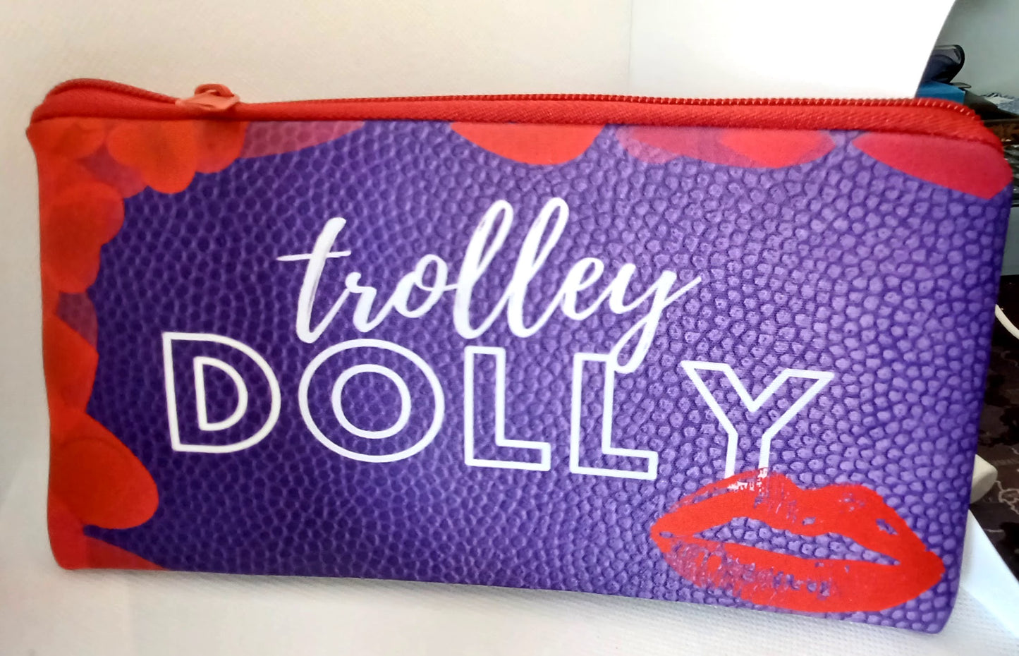 “Trolley Dolly” Zipper Bag