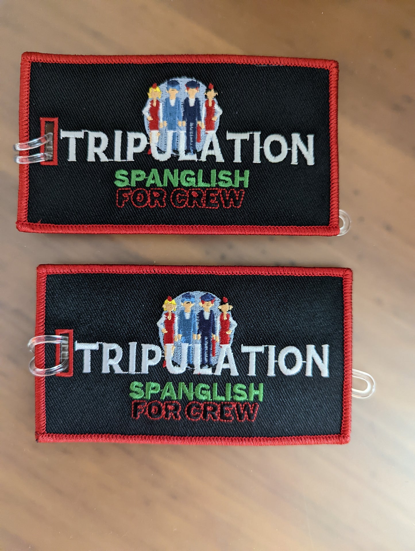 Tripulation! Spanglish for CREW