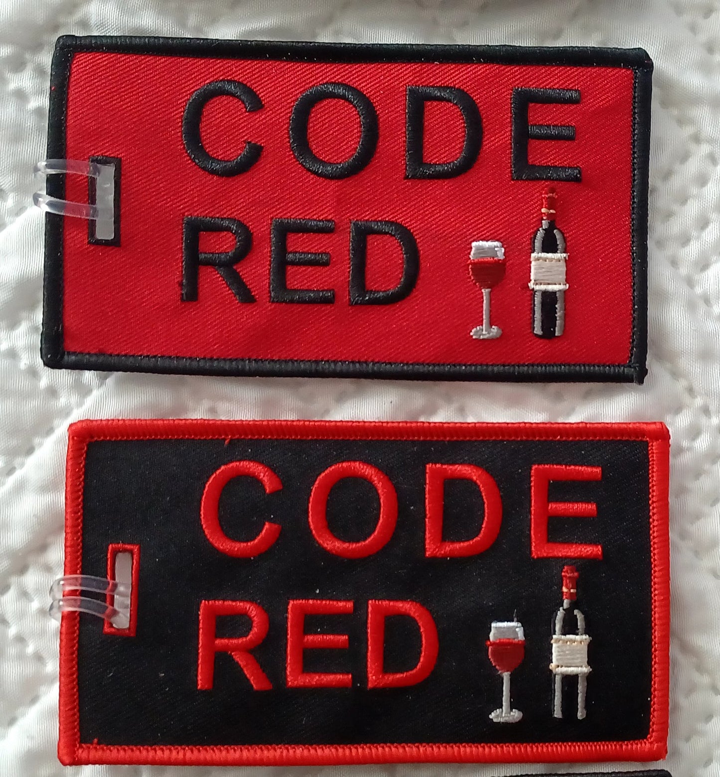 CODE RED Luggage Tag