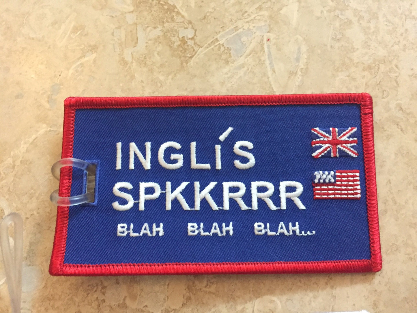 Inglis SPKR Luggage Tag