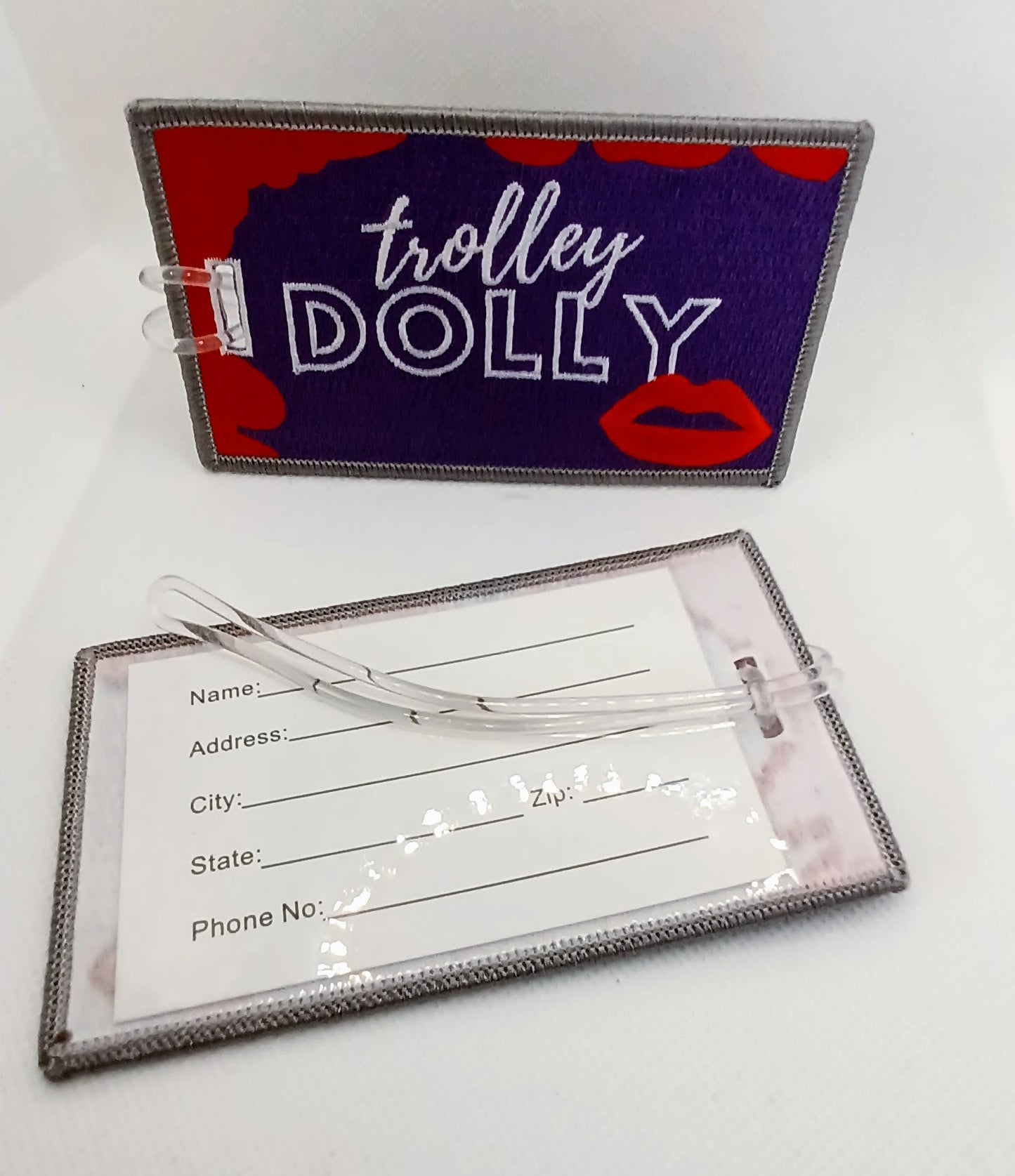 “TROLLEY DOLLY” Luggage tag